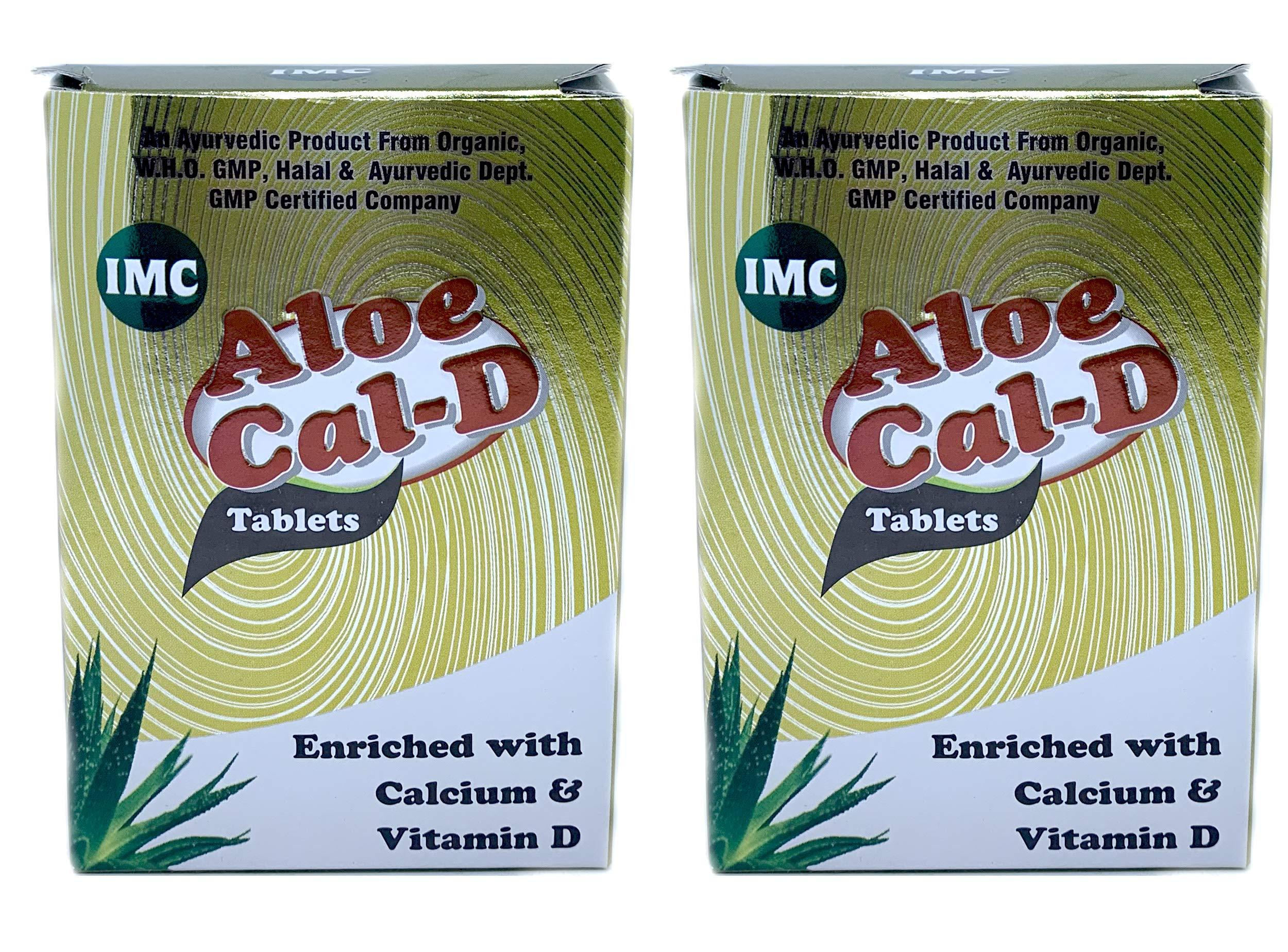 IMC Imc Cal D Tablet Enriched With Calcium And Vitamin D 2 Box - 30 Tablets Each