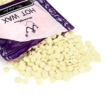 DGH By Durga Hosiery 500 Grm Hard Wax Beans for Painless Hair Removal, Brazilian Waxing for Face, Eyebrow, Back, Chest, Bikini Areas, Legs At Home 500 g