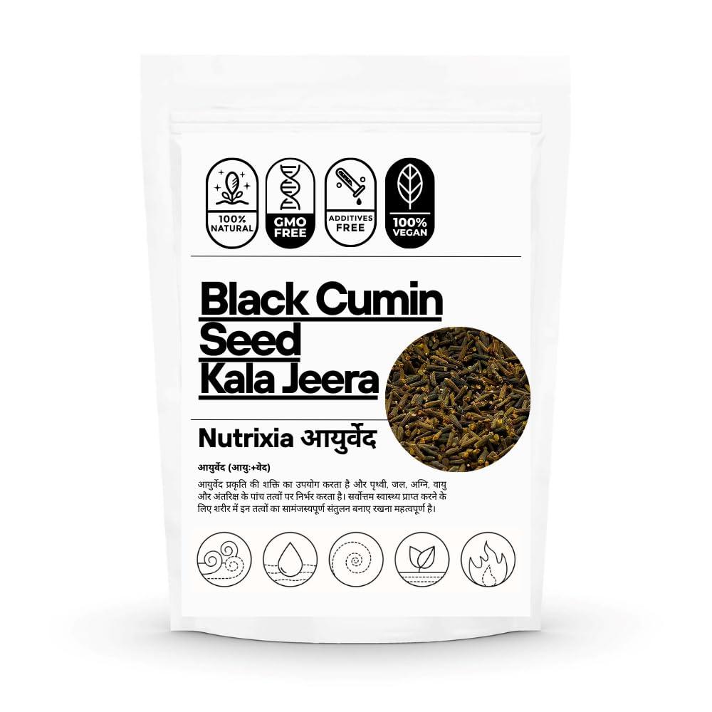 Nutrixia Food Black Cumin Seed/Kala Jeera/Kali Jiri (100 Gms)