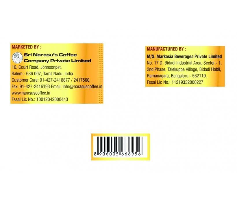 Narasu\'s Coffee Narasu\'s Coffee Vidiyal Coffee Decotion (200Ml) - Liquid, Bag