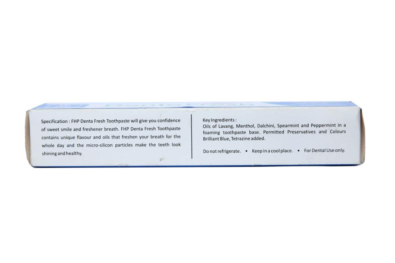 FOREVER HERBAL PRODUCT PVT LTD FHP Denta Fresh Germ Protection Toothpaste with No added Fluoride and Parabens For Whiting and Strong Teeths