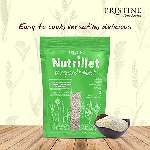 Pristine PRISTINE Nutrillet Healthy Barnyard Millet Pouch, 500g (Pack of 2)