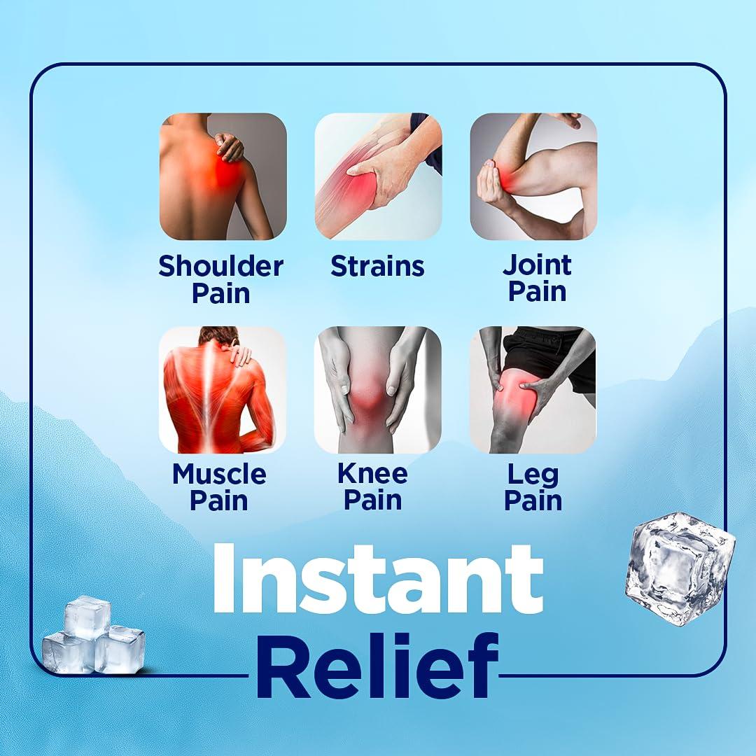 BioFROST BioFrost Cold Therapy Roll on Gel - Odour Free Non Greasy - 75 Gm