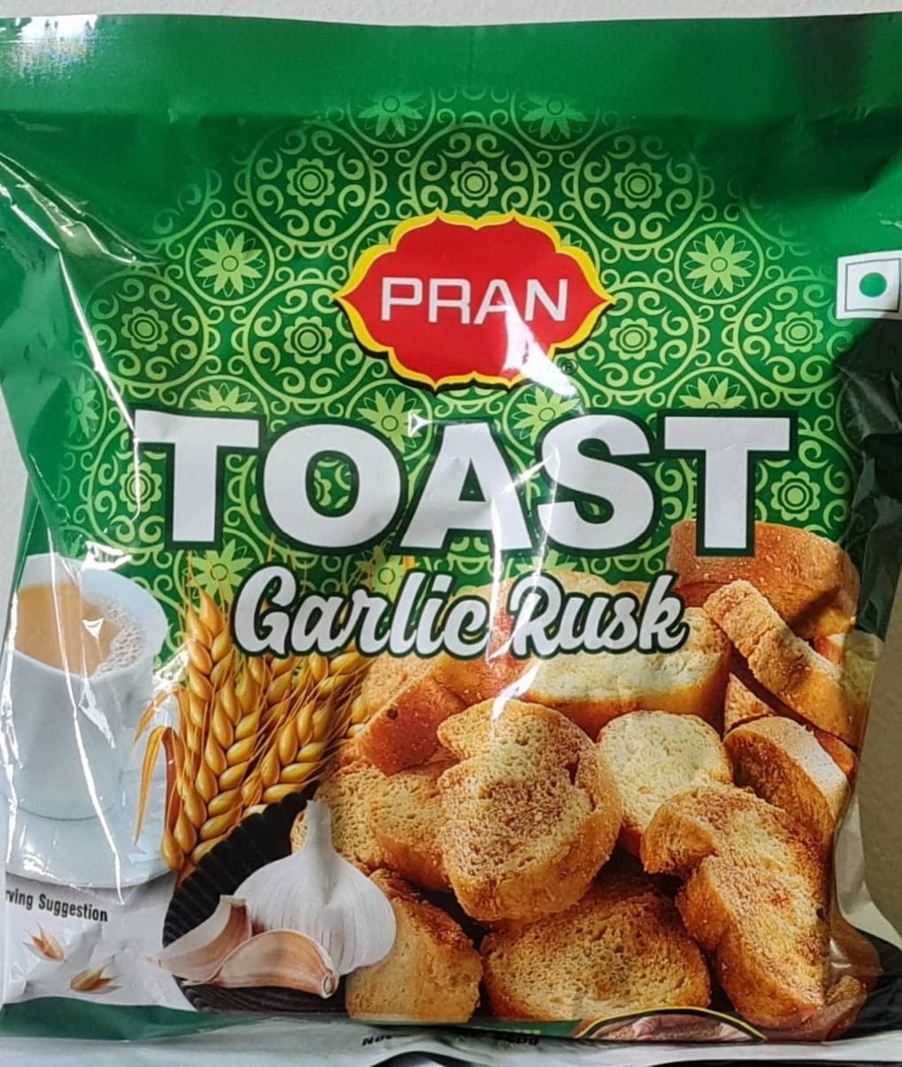 Pran Pran Toast Garlic Rusk, 200g