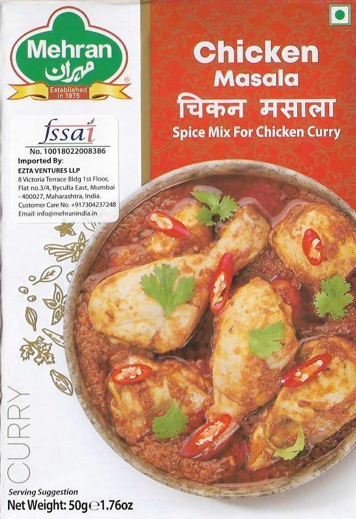 Mehran Mehran Chicken Masala , 50 gms (Pack Of 4 )