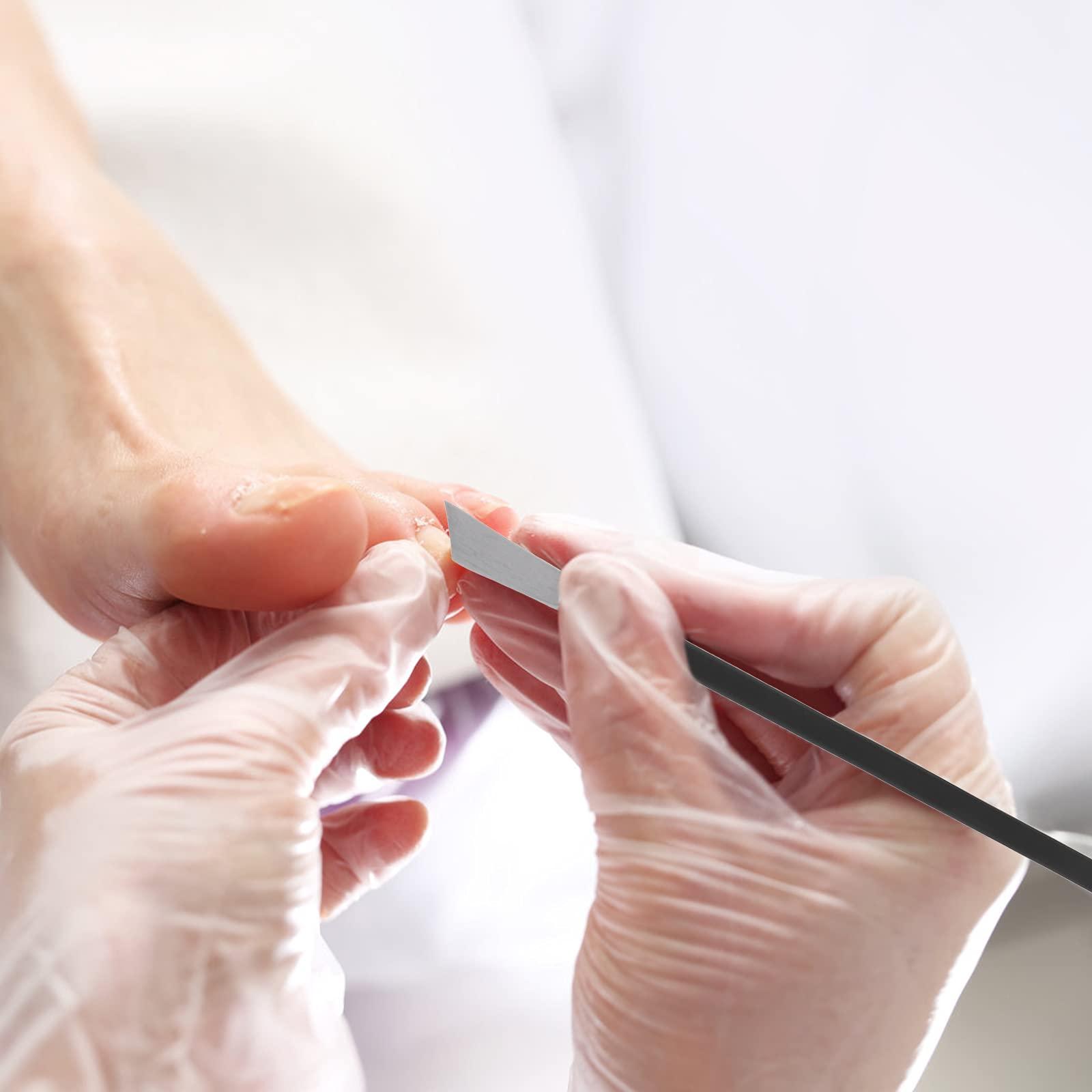 HEALLILY 4 Pcs 1 Set Foot Files Practical Callus Removers Foot Polishing Tools (Black) Decor