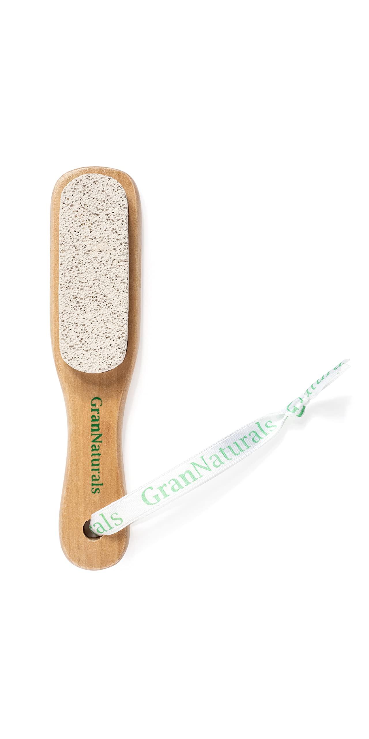 GranNaturals GranNaturals Pumice Stone Brush for Feet with Handle