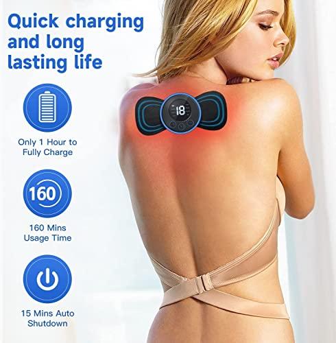 SVK DREAM SVK Dream Wireless Portable Rechargeble Full Body Massager for Pain Relief Neck Massager with EMS Technology Microcurrent Cervical Spine Massager for Body Pain