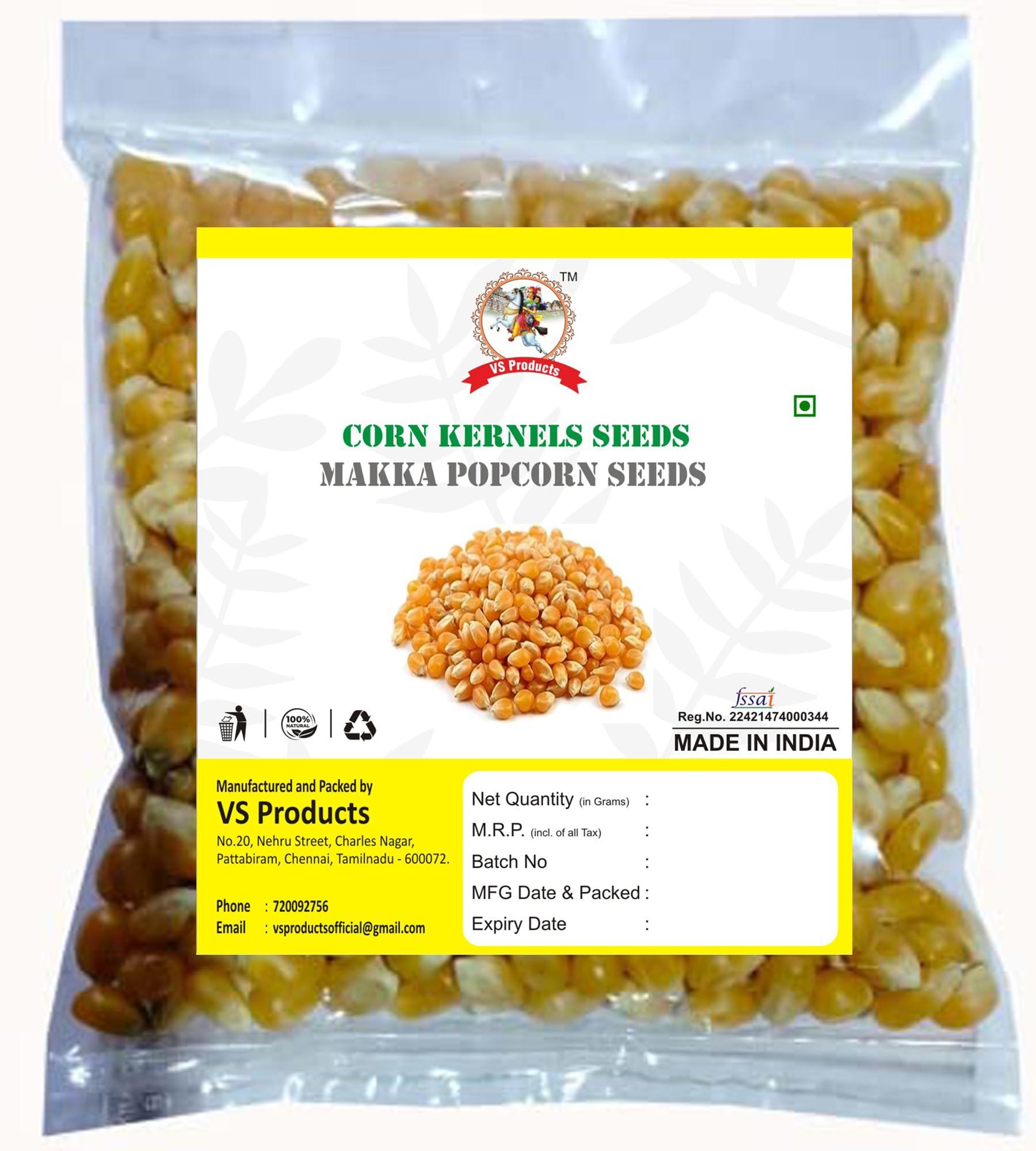 VS Products VS Products Whole Corn Kernels Raw Corn (Maize),650g