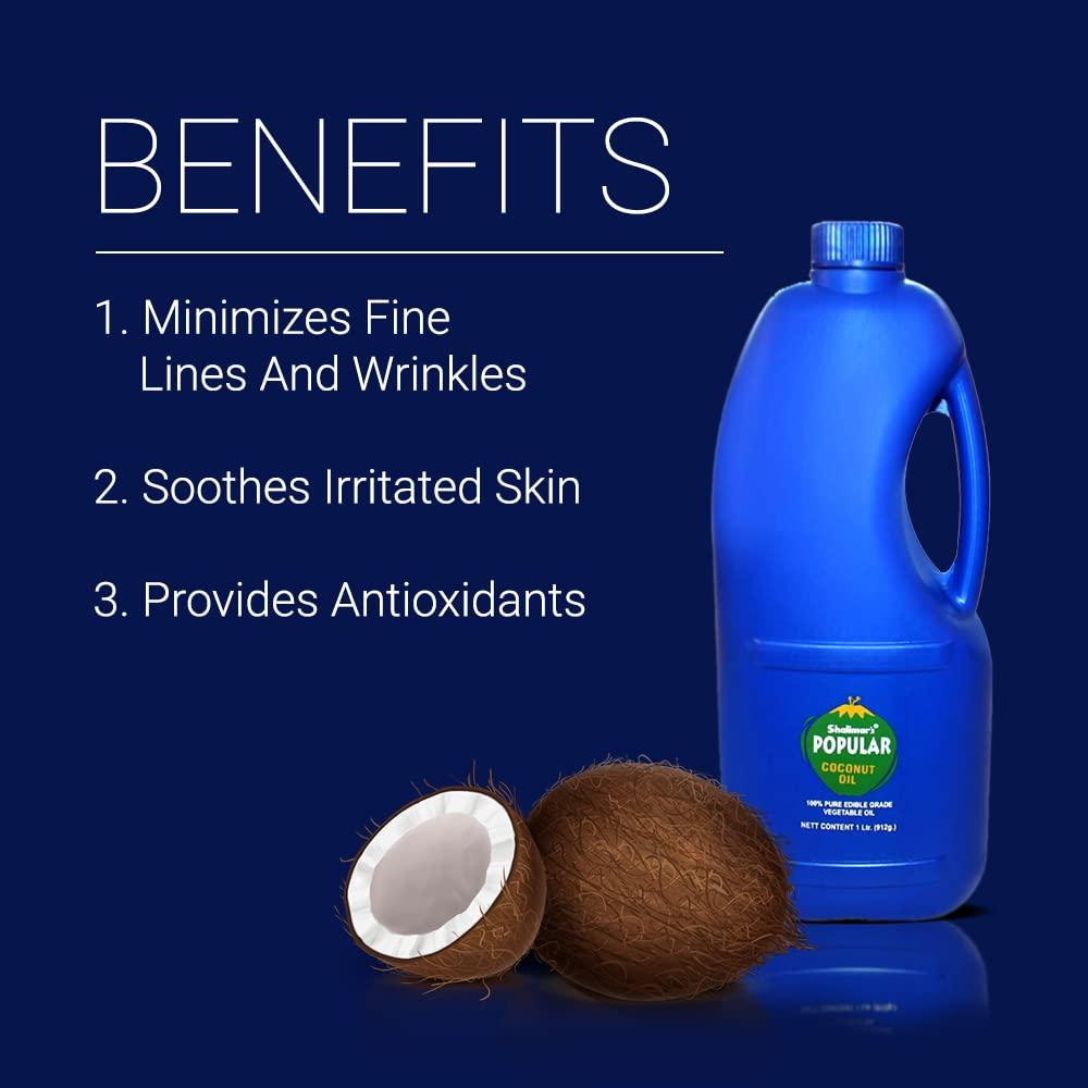 SHALIMARS Shalimar\'s Coconut Oil -1 Ltr Pet Jar