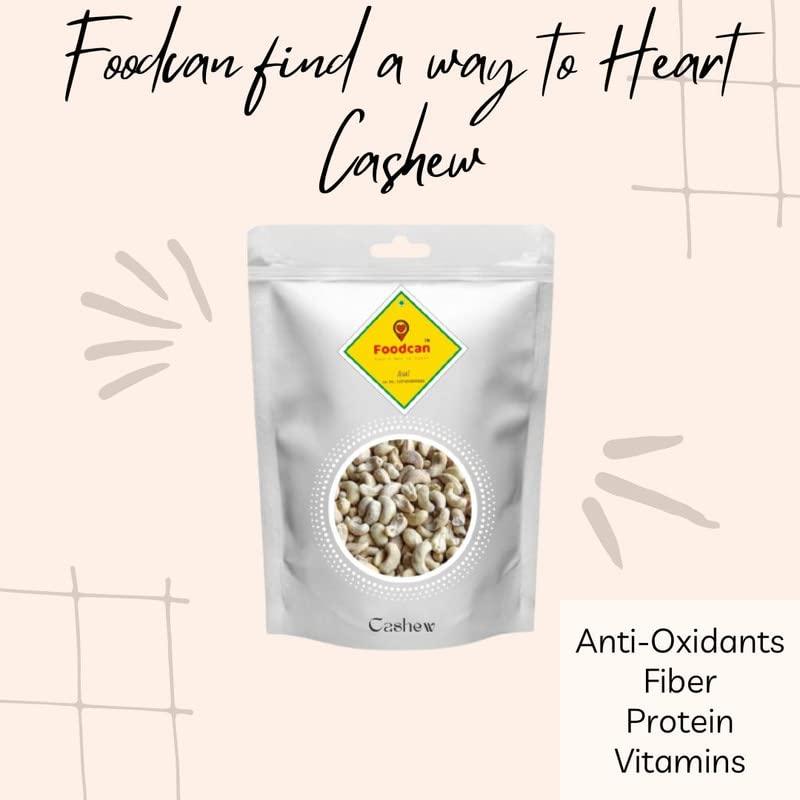 Foodcan ; FIND A WAY TO HEART Foodcan Dry Fruits Combo Pack | Cashew 250 Gms + Green Raisins 250 Gms + Dried Figs 250 Gms | 750 Gms