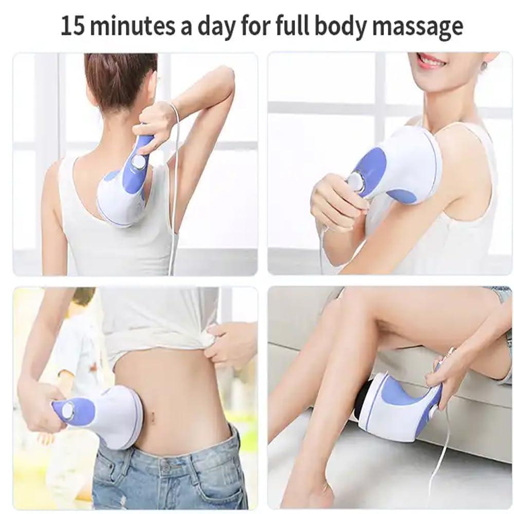 Nature Mayaa Electric Relax Spin Tone Body Massager for Muscles Pain Relief and Fat Burning full body massager