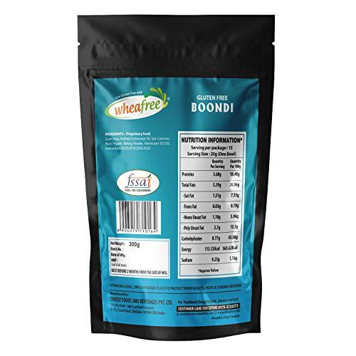 wheafree Wheafree Gluten Free Namkeen Combo Pack - Bikaneri Bhujia 400g + Boondi 300g | Delicious, Ready to Eat Snacks | Indian Tasty Crispy and Crunchy Snacks | Tangy and Spicy Taste