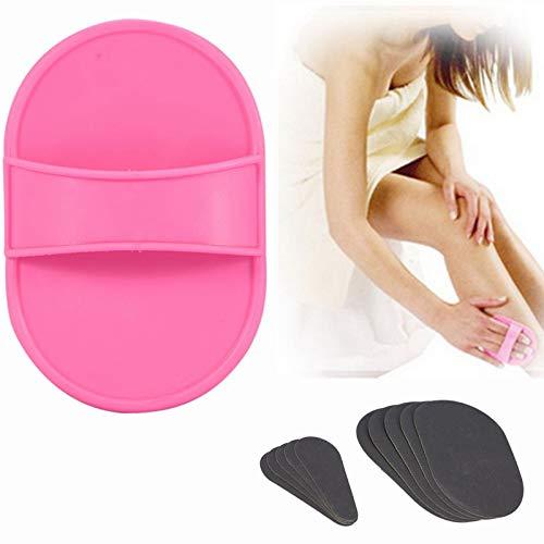 mumisuto Hair Removal Pads, Depilator Paper Portable Body Depilation Smooth Legs Skin Pad Arm Face Upper Lip Hair Removal Remover Set Exfoliator Away
