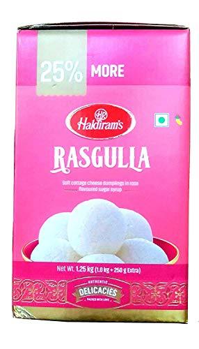 Haldiram’s Haldirams Gulab Jamun & Rasgulla Combo Pack 1 Kg Tin X 2 Pcs