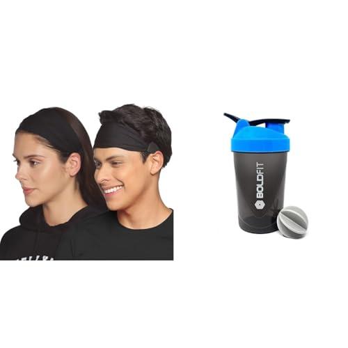Boldfit Boldfit Nylon Gym Headband for Men and Women - Sports Headband for Workout & Running, Breathable, N,Boldfit shakers for Protein Shake Protein Shaker Bottle Gym Shaker Bottle Shaker Bottles Gym protei