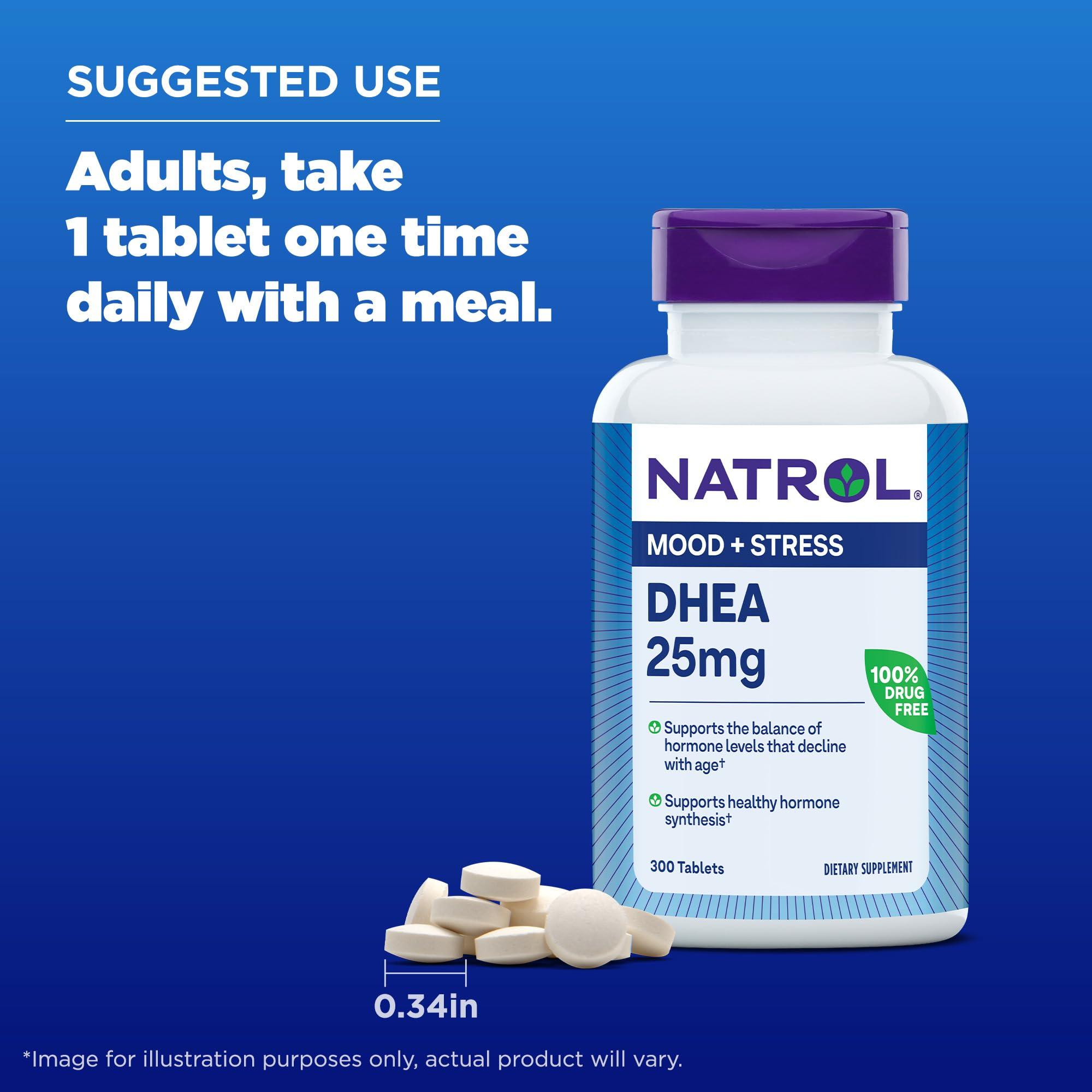 Natrol Natrol DHEA, 25 mg - 300 Tablets