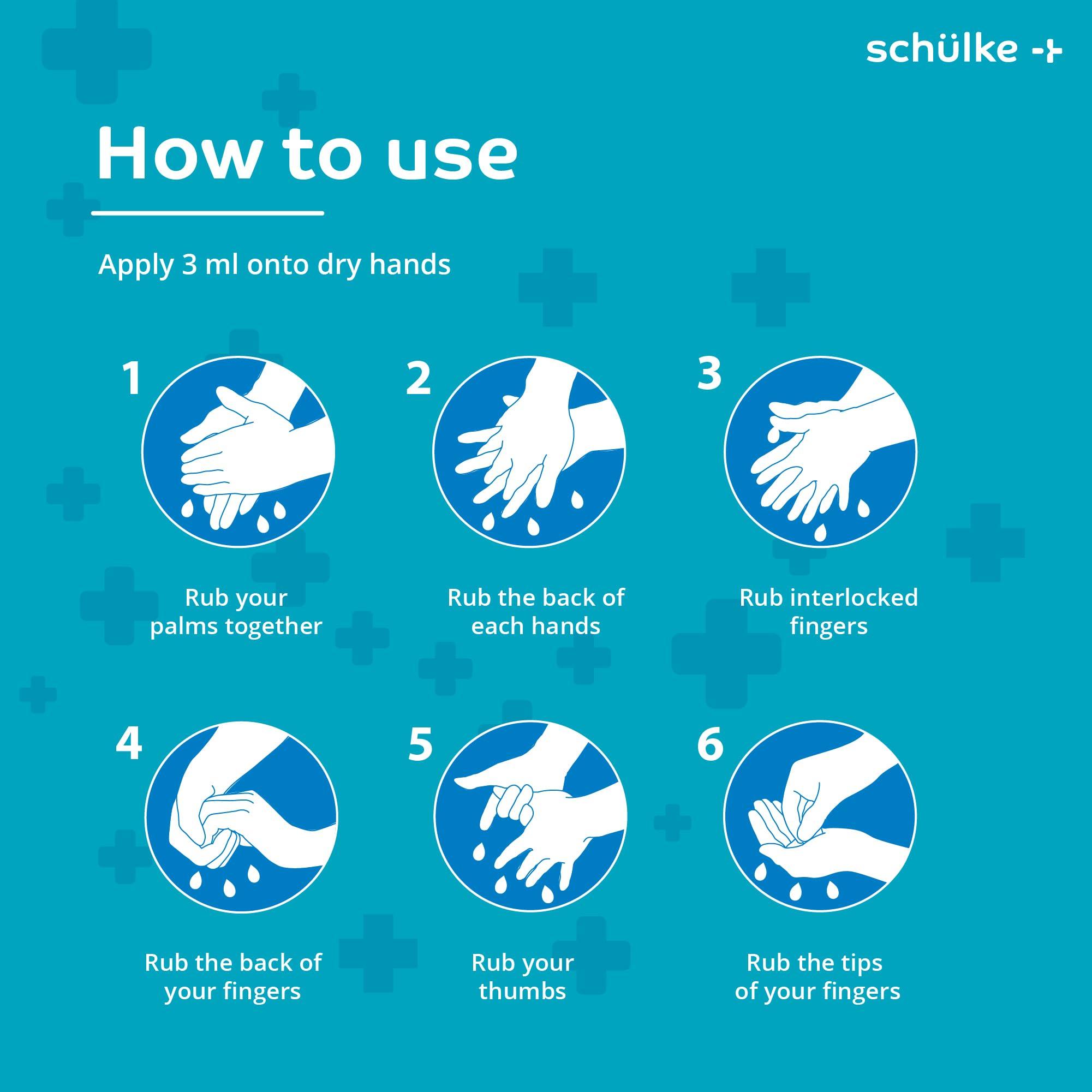 Microshield Microshield Blue Handrub 100ml - Trusted by Doctors, 99.99% Effective against Germs, Skin Friendly, Passes EN Standards