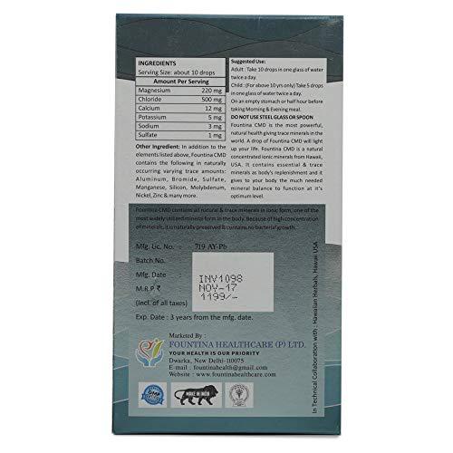 FOUNTINA HEALTHCARE FOUNTINA HEALTHCARE CMD(Concentrated Mineral Drops) - 30 ml