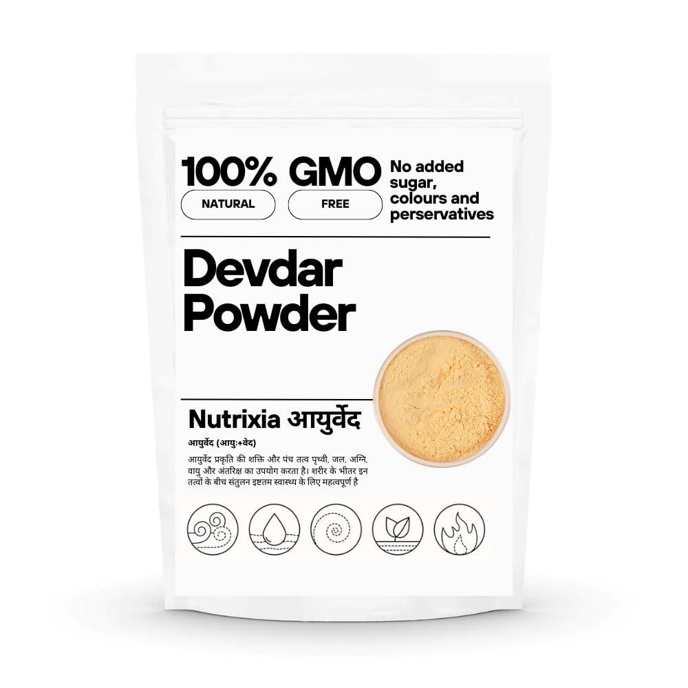 Nutrixia Food Devdar Powder/Cedrus Deodara-Cedar Wood Powder (500 Gms)