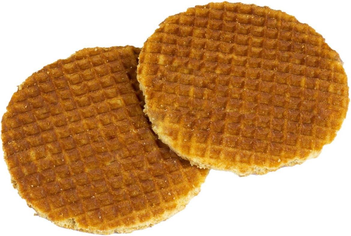 Generic Stroopwafels Max And Alex Original Dutch With Soft Caramel Syrup 8 Pieces 250gm (Pack Of 2)