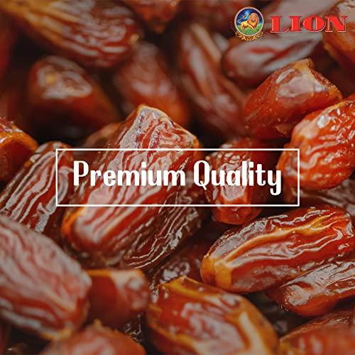 Lion Dates Lion Delicacy Dates 2kg | Deglet Noor dates | Saudi Arabia Dates | khajoor or khajur dry fruits | Healthy & Nutritious Snack
