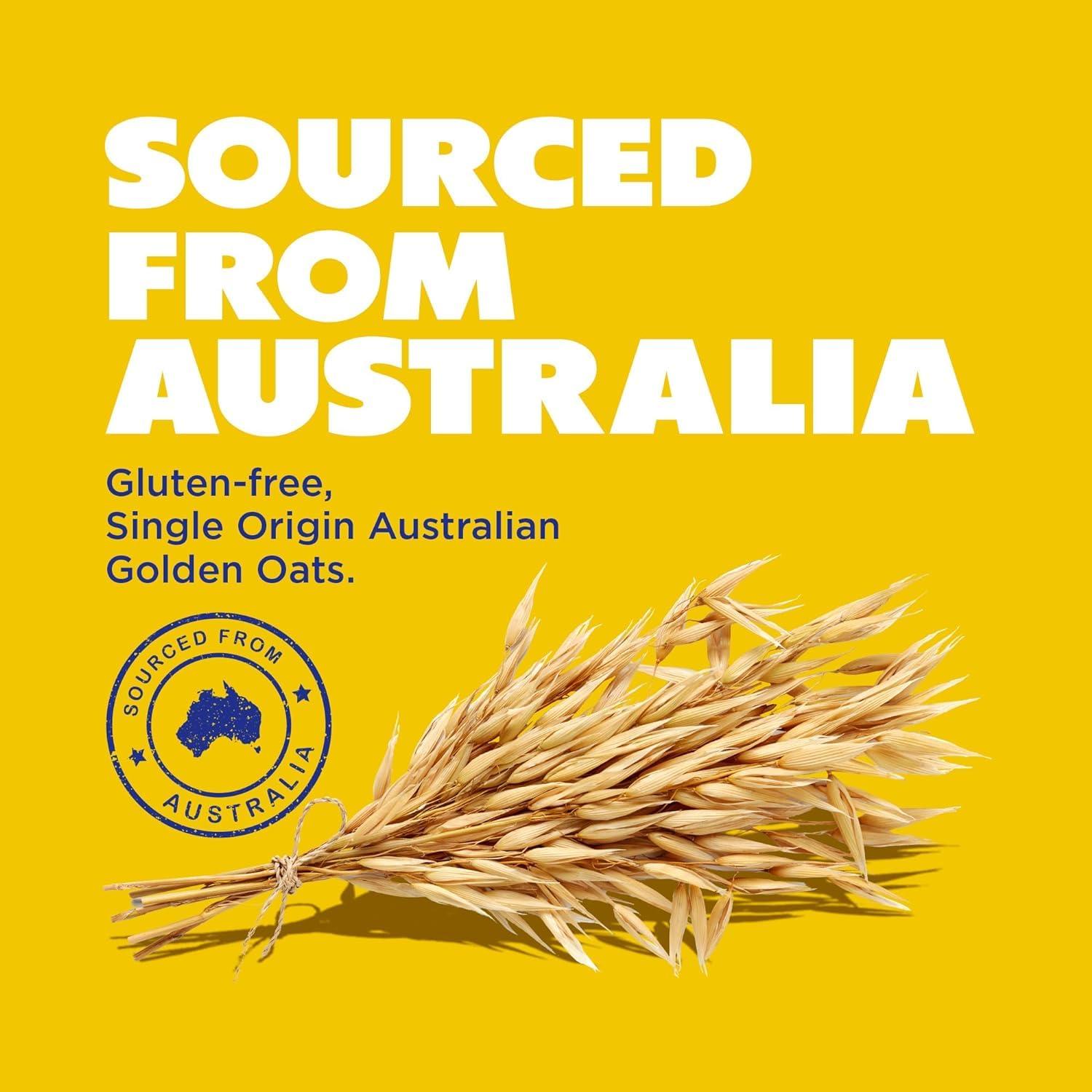 Yogabar Yogabar Instant Oats 1 Kg, Pack of 3 | Premium Oats, Ready to Cook, Gluten Free Oats with High Fibre, 100% Whole Grain, Non-GMO, 3Kg