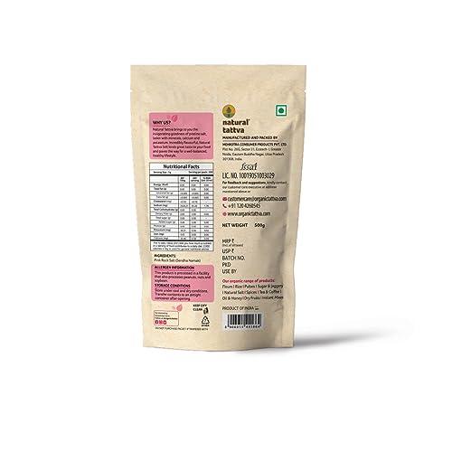 ORGANIC TATTVA Organic Tattva, Organic Rock Salt 2KG, Black Salt 500 g and Pink Salt 500 g | Healthy Salt Combo | Pack of 4