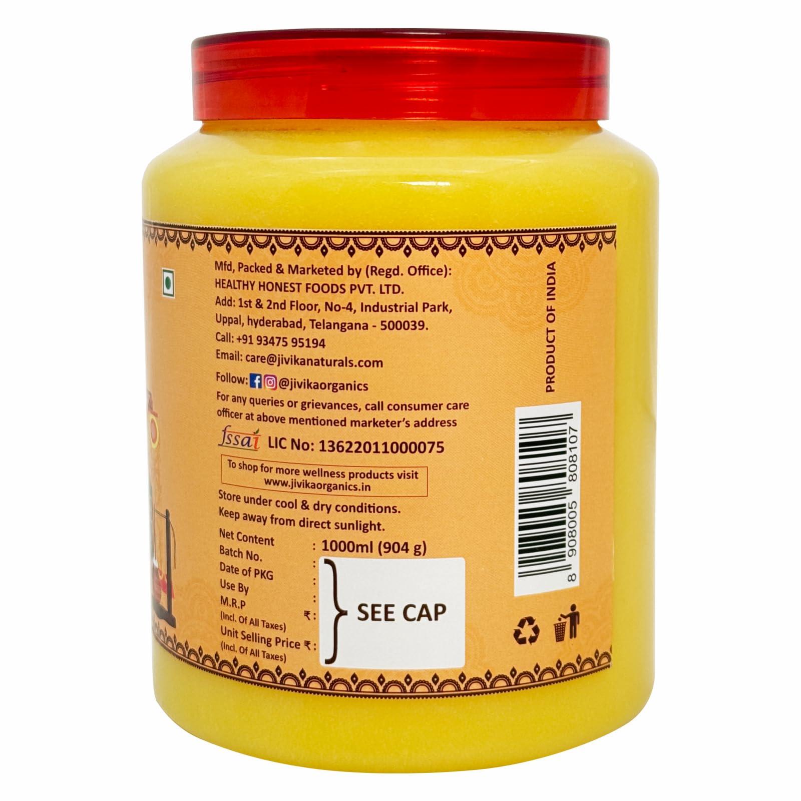 JIVIKA NATURALS Jivika Shudh Desi Cow Ghee 1000ml