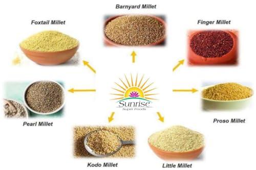 Sunrise Super Foods Sunrise Super Foods Foxtail (Kaon/Kang/Kangani/Kakum/Navani/korralu/Korra/Thinai) | Millets Wholegrains | Gluten Free Millet | Healthy Grains |