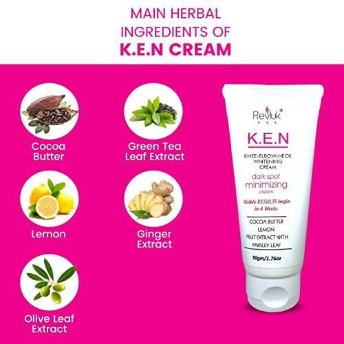 revluk Revluk-Knee Elbow Neck Whitening Cream Whitening | Lightens And Softens | 50 gm