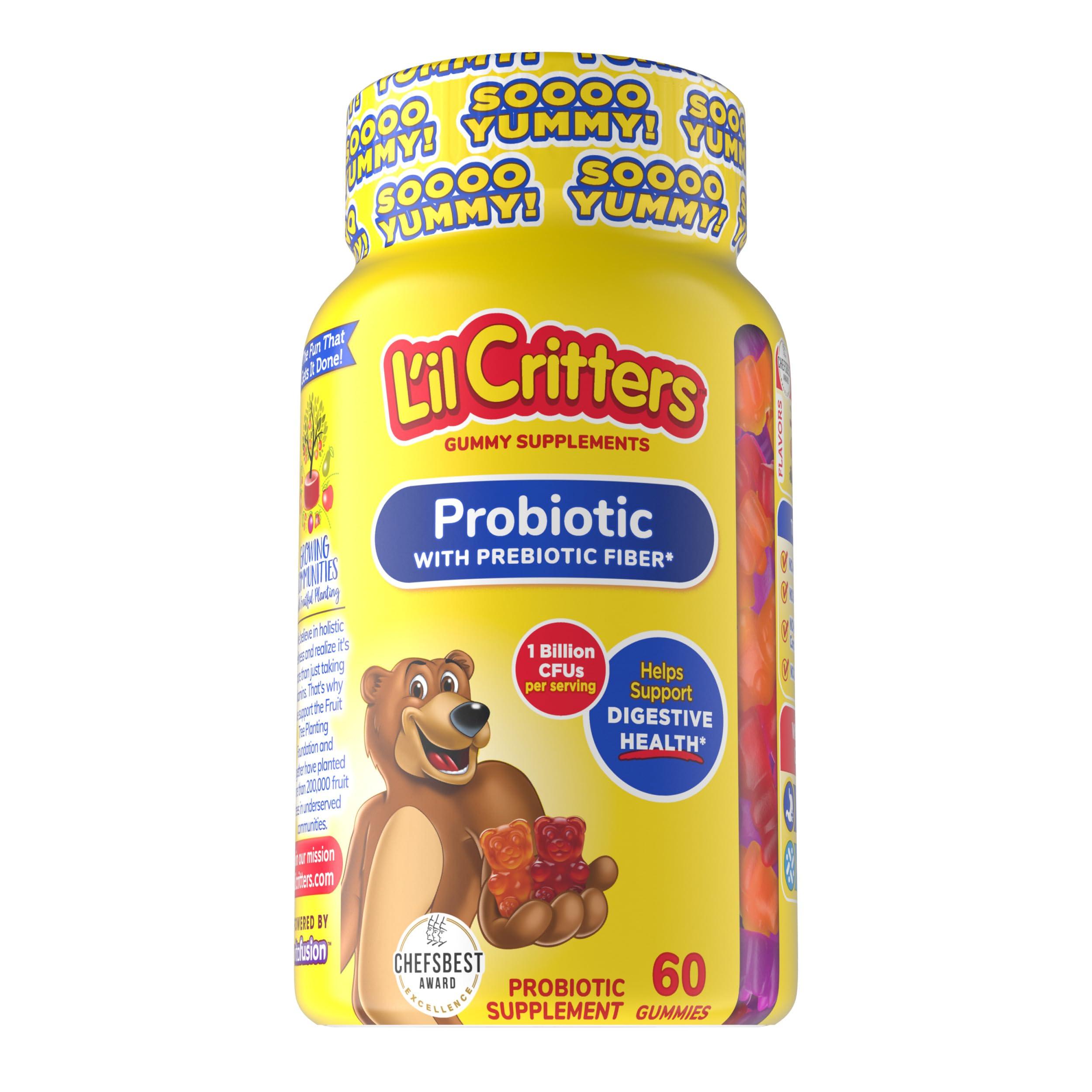 Lil Critters Lil Critters Kids Probiotics Gummies, 60 Count
