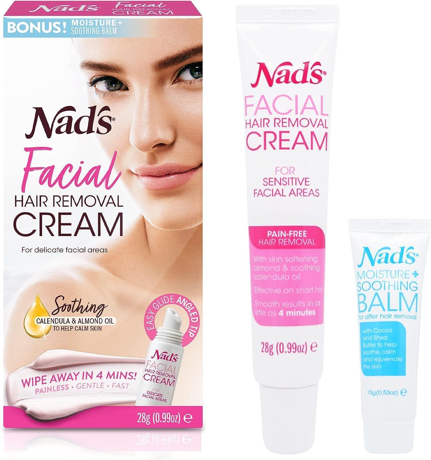 NAD'S NAD\'s Facial Hair Removal Cream For Women, 0.99 Oz, Pack Of 1, 1 Count