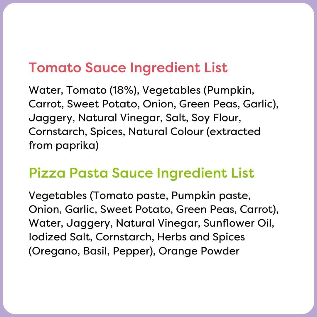 Troovy Troovy Healthy Sauce Spread (2 Tomato sauce, 2 Pizza Pasta sauce) | 100% Chemical Free | No Preservatives | No MSG | No Processed Sugar (uses Jaggery) | All Natural Ingredients | 880 gm (Pack of 4)