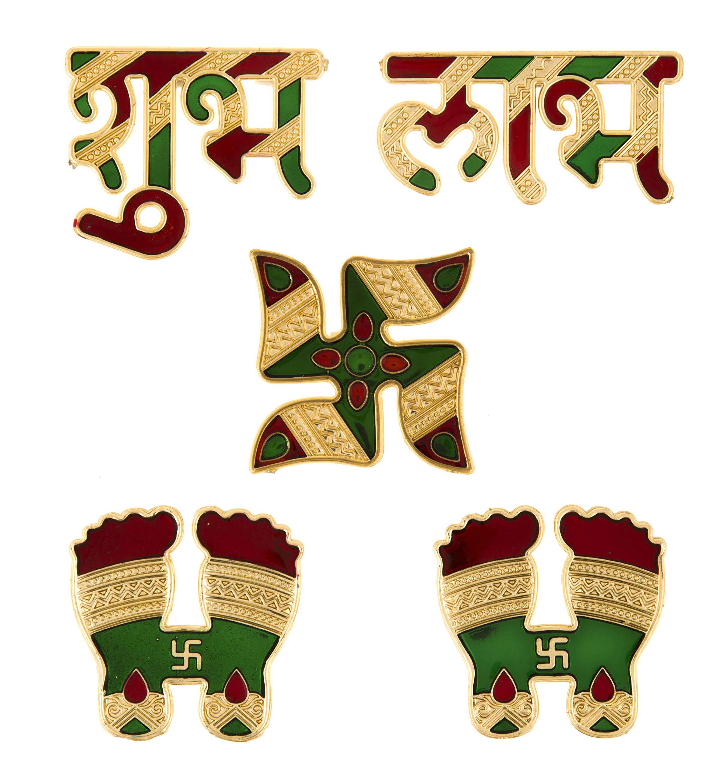 Feastive Celebrations Feastive Celebrations Haldiram\'s Pinni Hamper with Diyas, Shubh Laabh, Lakshmi charan, Swastik. With Complimentary Surprise Gift