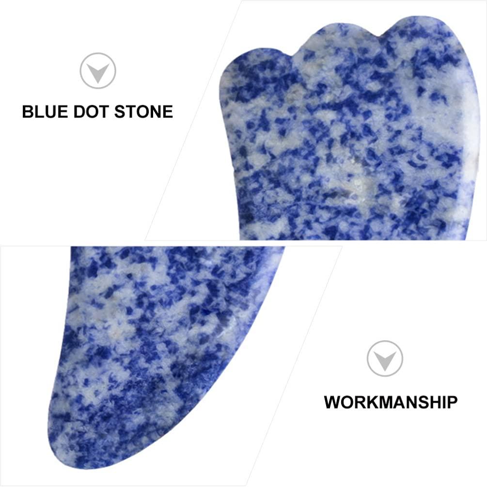 FOMIYES FOMIYES Jade Face Massager Jade Scraping Massage Quartz Face Massage Tool Anti- Aging Skincare Board for Face Body SPA Acupuncture Treatment Facial Lifting Tightening