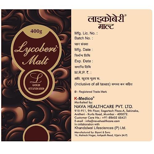 LYCOBERI Lycoberi Malt Ayurvedic for Immunity Daily Wellness Energy Stamina Ashwagandha 400GM Malt For Men & Women(Pack of 3)