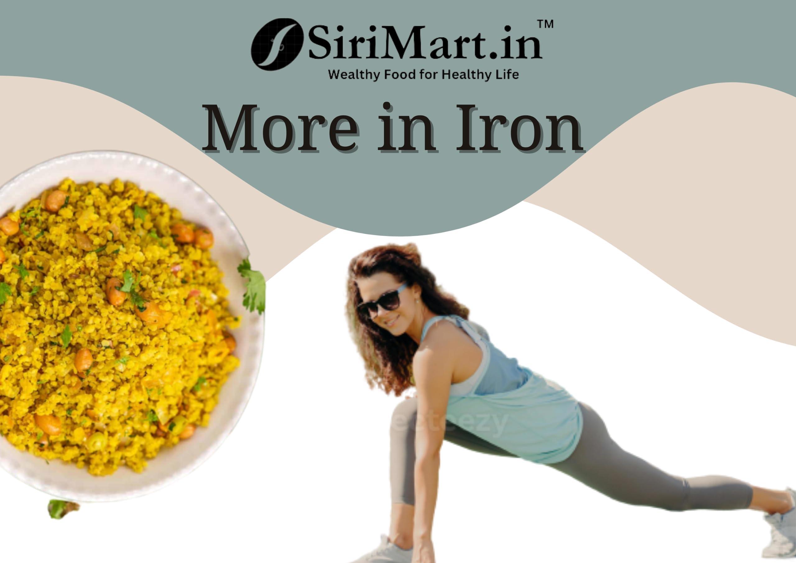 SiriMart SiriMart 500g Unpolished Combo Pack of 5, Proso, Foxtail, Kodo, Barnyard, and Little Millet [2.5kg Total], Natural Farm Produce, High Fibre Millets