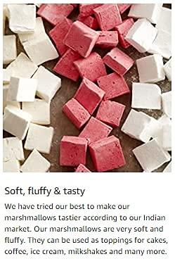 Acme Products Acme Products Marshmallows (300gms) - Vanilla & Strawberry | Soft & fluffy | Shipped Fresh Directly From Factory | Jar Pack | Delicious Mallows