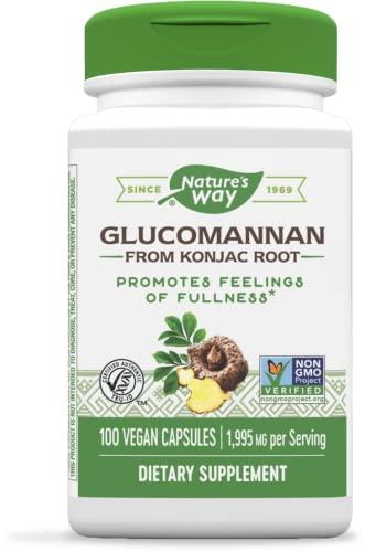 NATURE'S WAY Nature's Way Glucomannan Konjac Root 665 mg (Pack Of 100 Capsules)