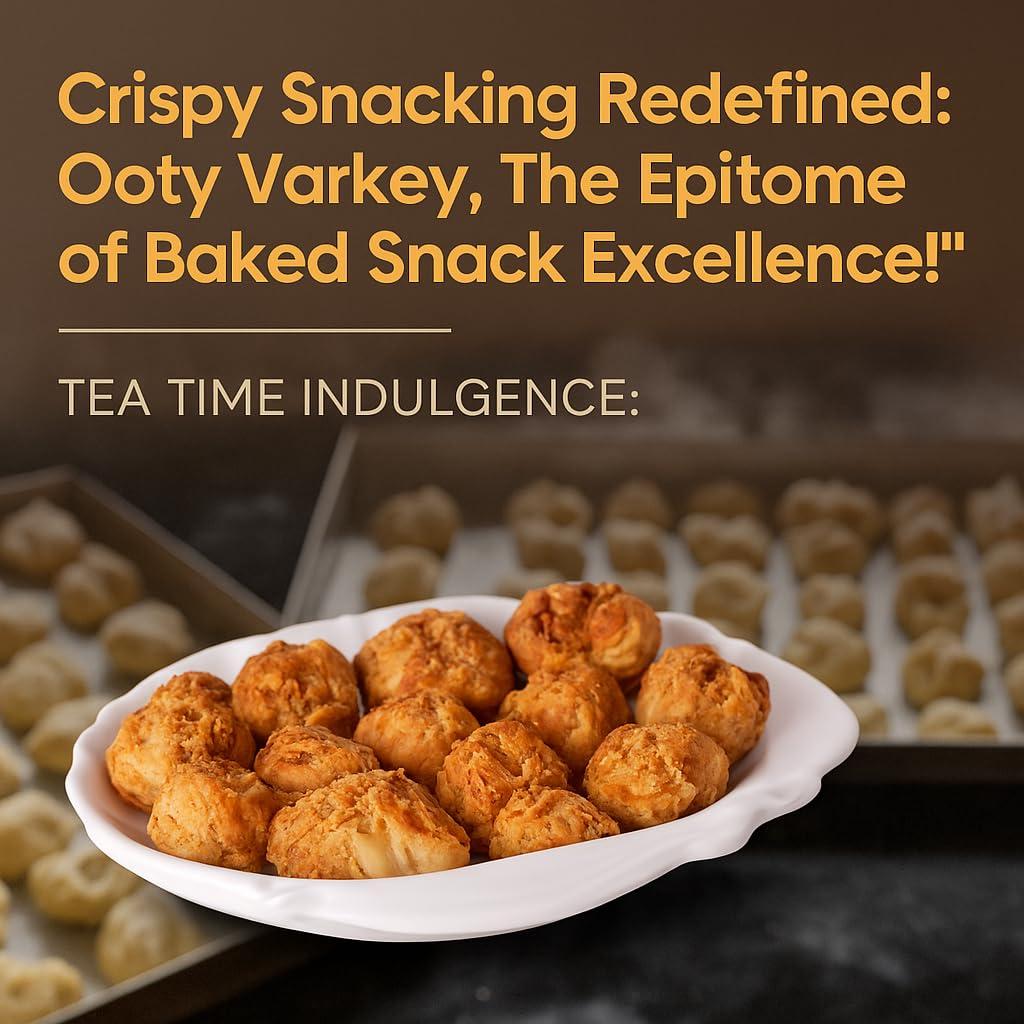 OOTYMADE.COM OotyMade.com Ooty Varkey - Crispy 1 KG Biscuits, Native Special Bakery Delight - Tea Time Snack  Small Varkey 1 kg