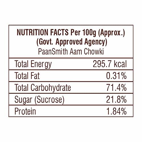 PAANSMITH PAANSMITH Aam Chowki - After-Meal Digestive | Good for Gut Health | Raw Mango Flavour 200g