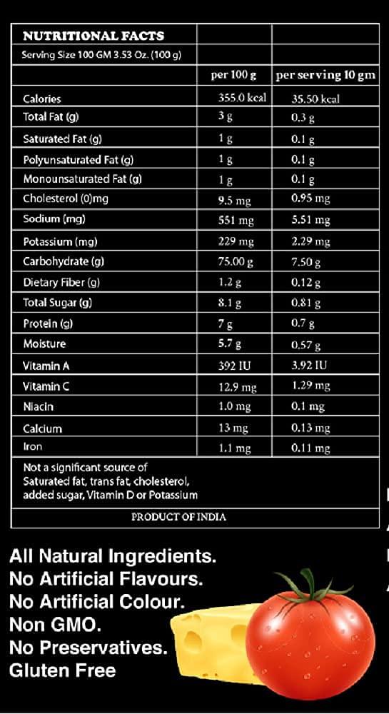 amima's kitchen Amima's Kitchen Cheesy Tomato Jain Soup (No Onion No Garlic) - 100 Grams [Serves 10] | Instant Soup Mix Powder | Ready To Cook | No Artificial Flavour & Colour | Gluten Free | Non GMO | Healthy Soup