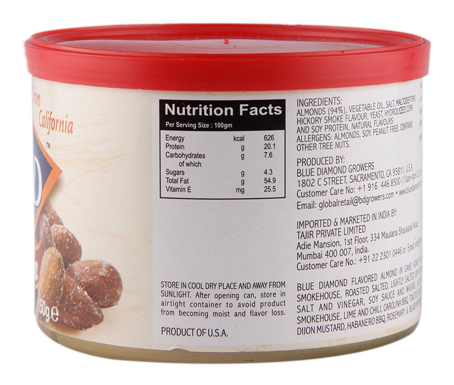 Blue Diamond Blue Diamond Almonds, Smokehouse, 150gm (Pack of 2)