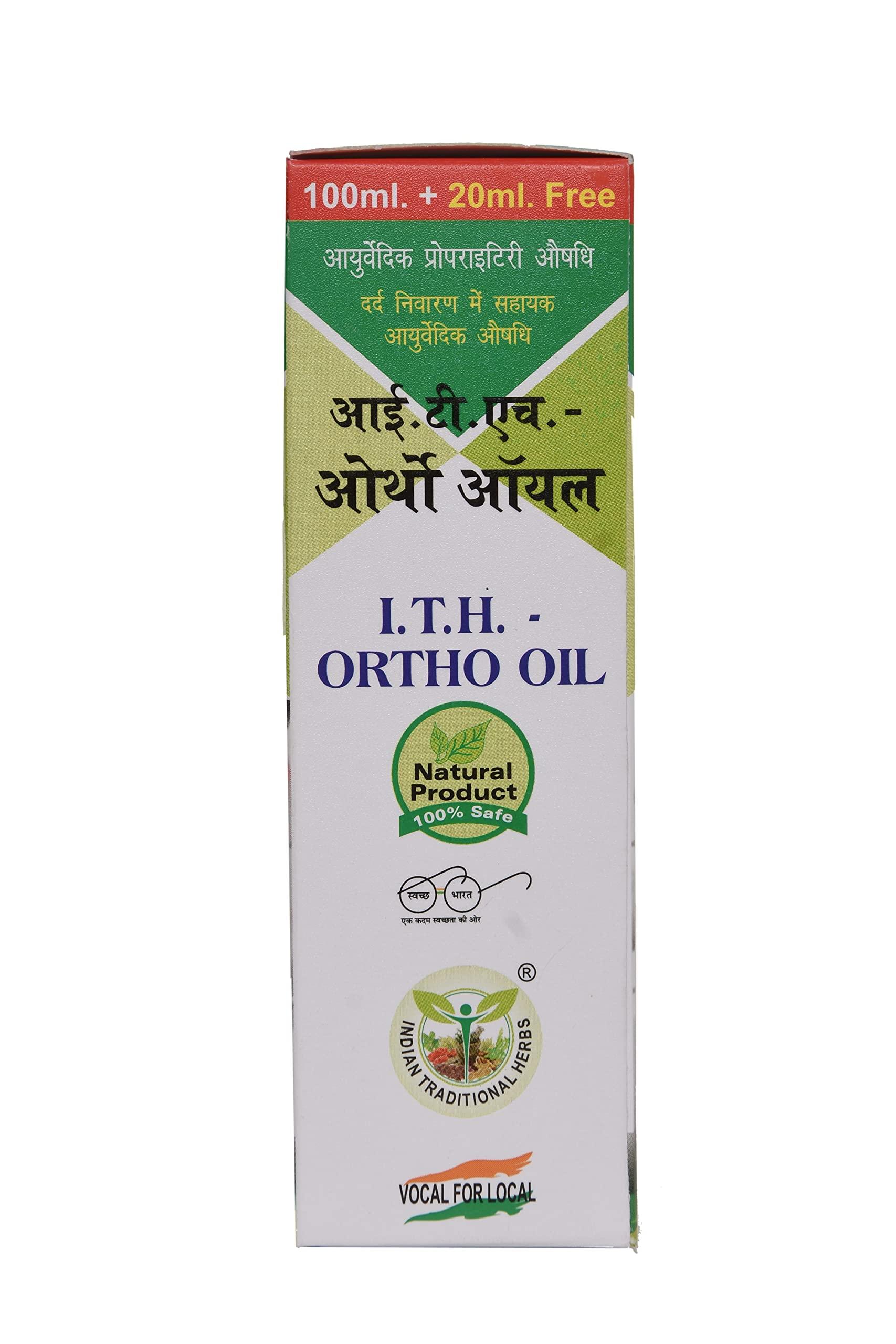 ITH Ortho Oil I.T.H. - ORTHO OIL Joints Pain Relief Oil