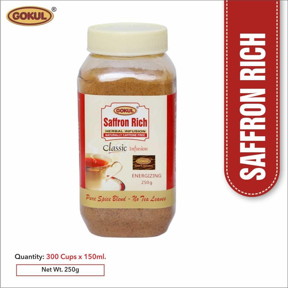 GOKUL Gokul Herbal Tea Gift Pack of Slim Trim Tea Tea Bag(20 TB), Masala CHAI Tea Bag(20 TB), Saffron Rich 250 G