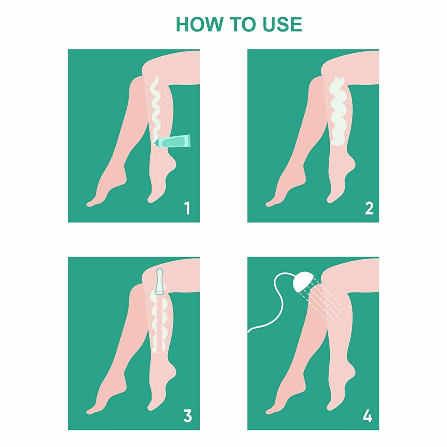 Diamond Diamond Glam Hair Removal Cream for Women With No Ammonia Smell, Normal Skin,Bikini line, Aloe Vera Cream -60g | Suitable for Legs, Underarms, Bikini Line, Arms(Pack of 3)