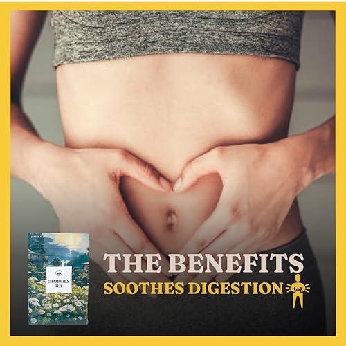 DORJE TEAS DORJE TEAS Chamomile Loose Tea - 100Gm|Organic Darjeeling Tea|Promotes Good Sleep, Stress Relief|Improves Immunity|Soothing Tea For Relaxation|For Glowing Skin|Pack-1