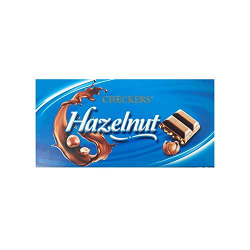 Checkers Checkers Hazelnut Milk Chocolate Imported, 140g (Pack of 2)