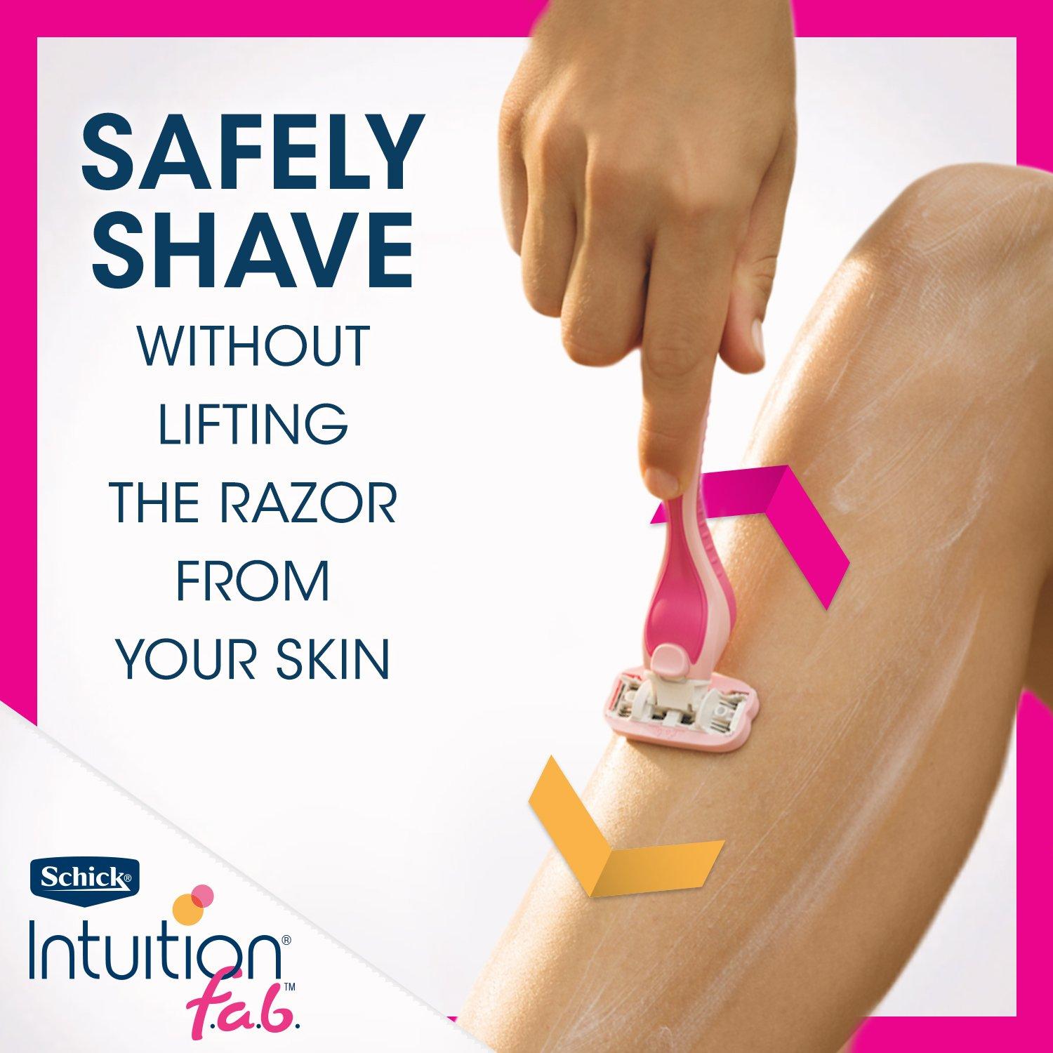 Intuition Schick Intuition f.a.b. Women Razor Handle (Pack of 2)